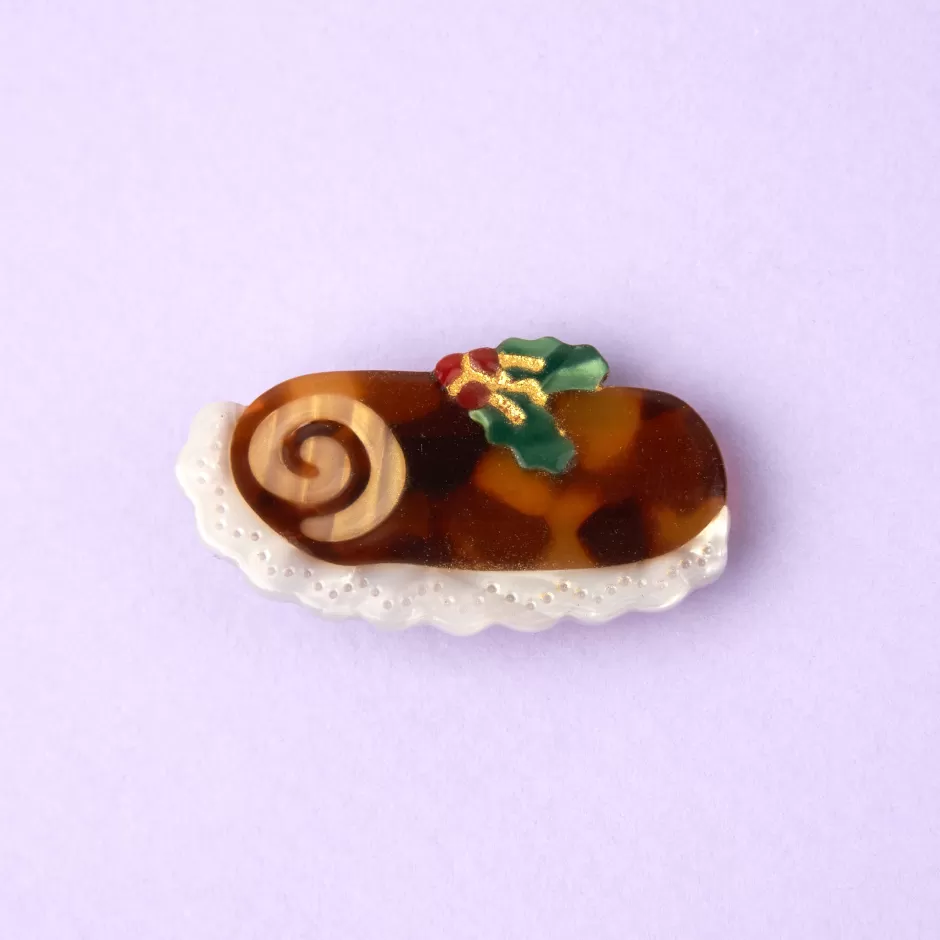 Coucou Suzette Barrette Bûche de Noël^ Barrettes