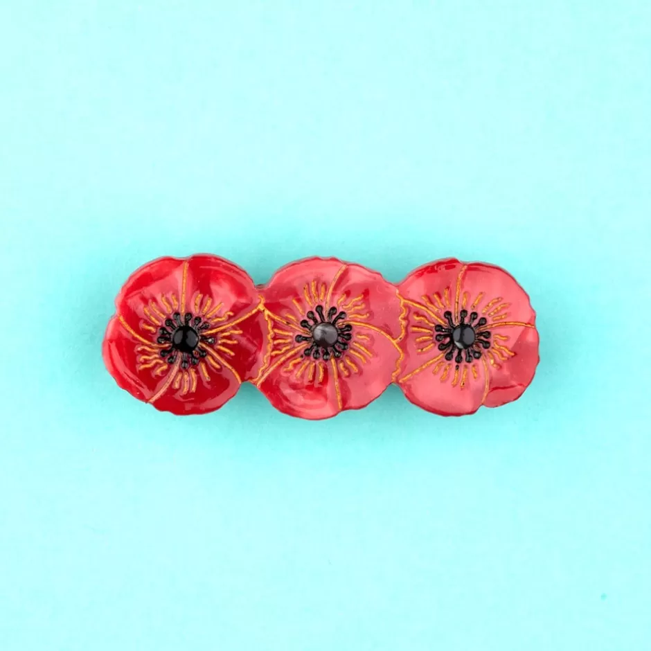 Coucou Suzette Barrette Coquelicot^ Barrettes