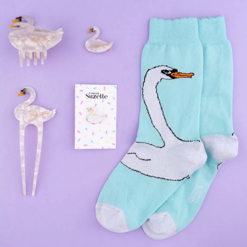 Coucou Suzette Barrette Cygne^ Barrettes