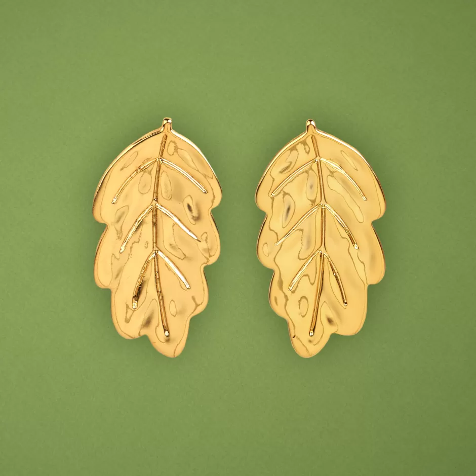 Coucou Suzette Boucles d'oreilles Feuilles^ Bijoux