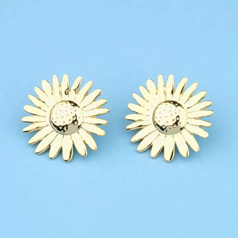 Coucou Suzette Boucles d'oreilles Tournesol^ Bijoux