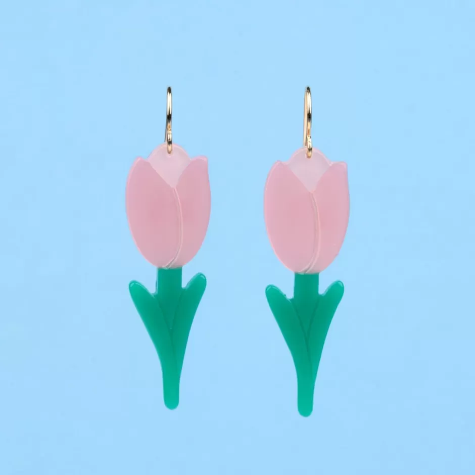 Coucou Suzette Boucles d'oreilles Tulipe^ Bijoux