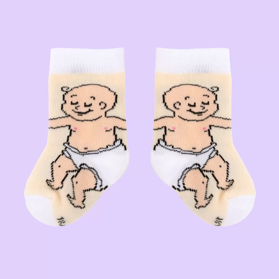 Coucou Suzette Chaussettes Bébé Mignon - Blanc^Enfant Chaussettes Enfants