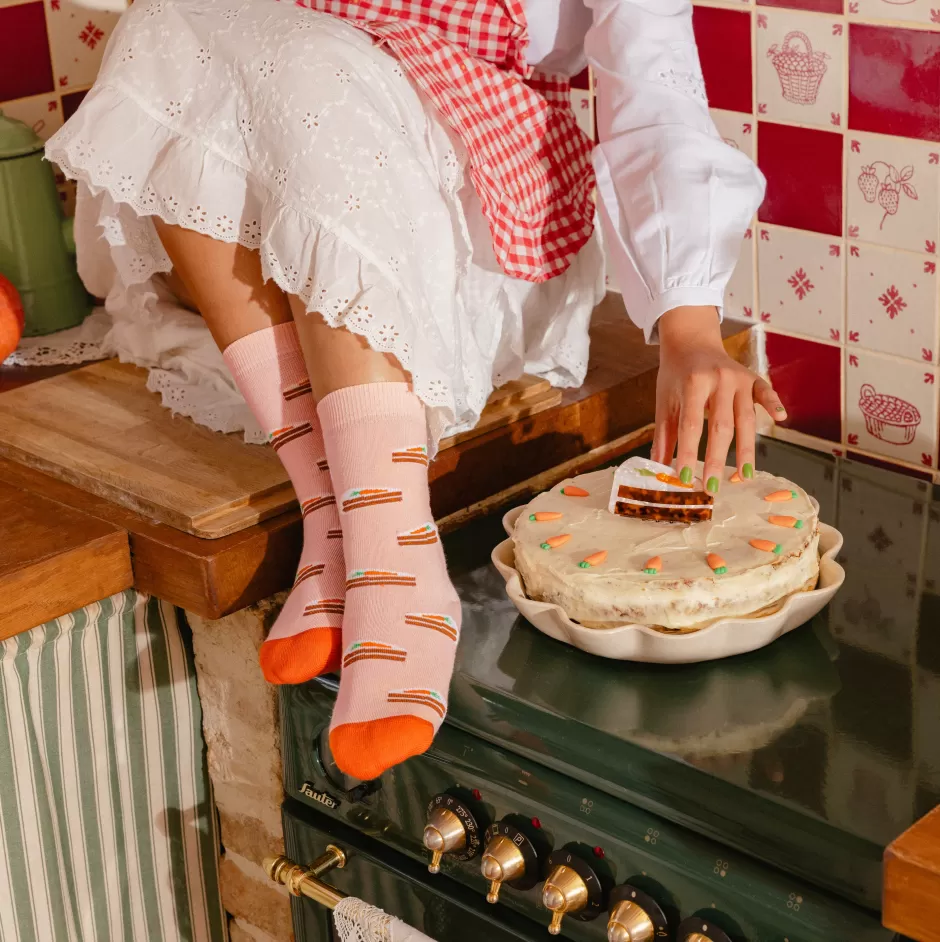 Coucou Suzette Chaussettes Carrot cake^ Chaussettes Coton