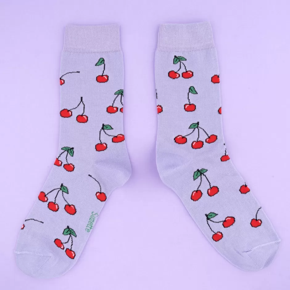 Coucou Suzette Chaussettes Cerise^ Chaussettes Coton