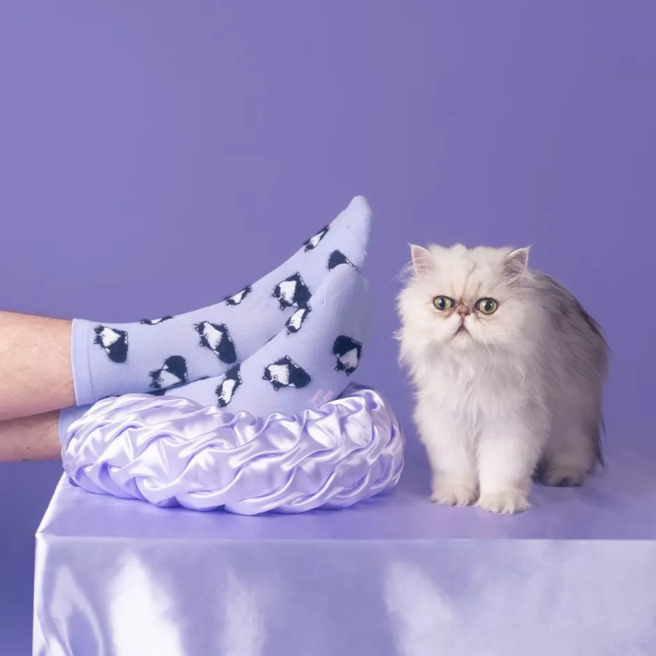 Coucou Suzette Chaussettes Chat Noir & Blanc^ Chaussettes Coton