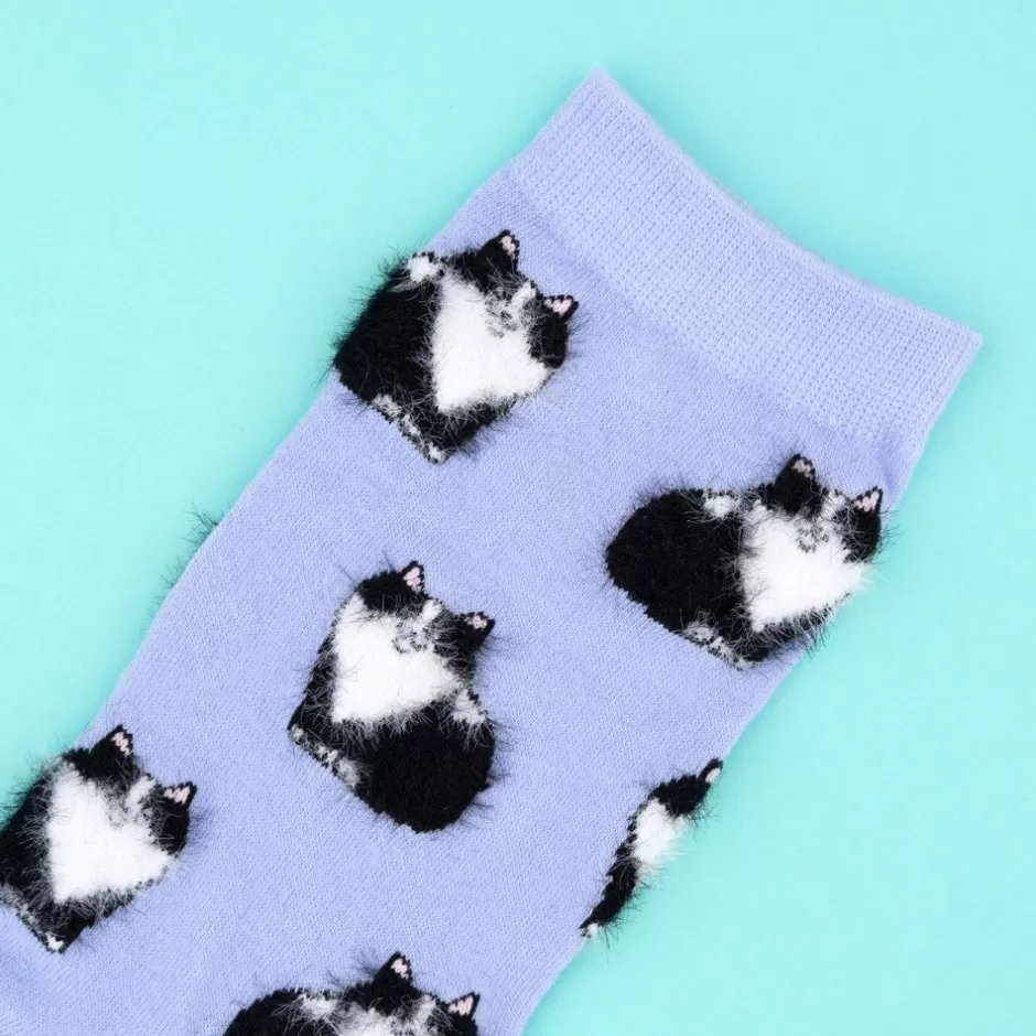 Coucou Suzette Chaussettes Chat Noir & Blanc^ Chaussettes Coton