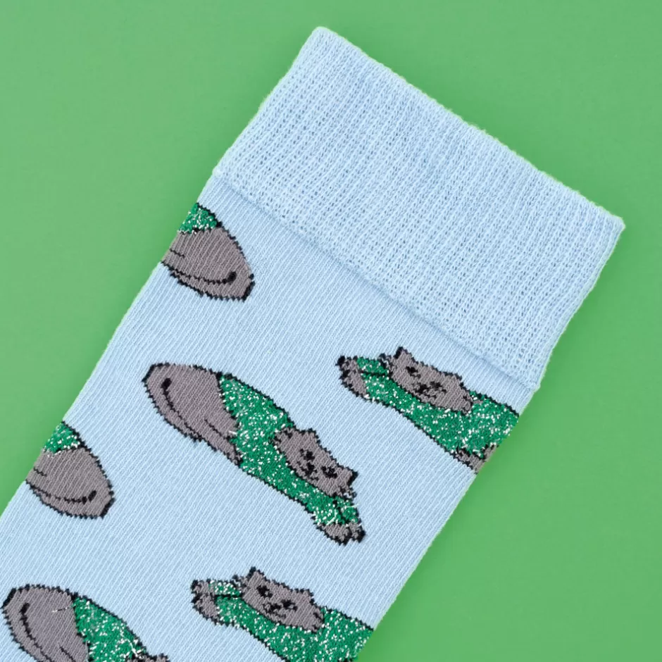 Coucou Suzette Chaussettes Chat pull d'hiver^ Chaussettes Coton