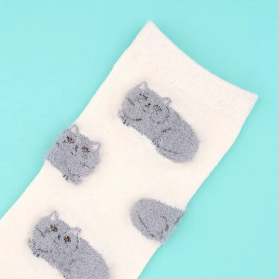 Coucou Suzette Chaussettes Chat Suzette^ Chaussettes Coton