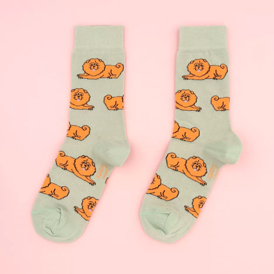 Coucou Suzette Chaussettes Chow chow^ Chaussettes Coton