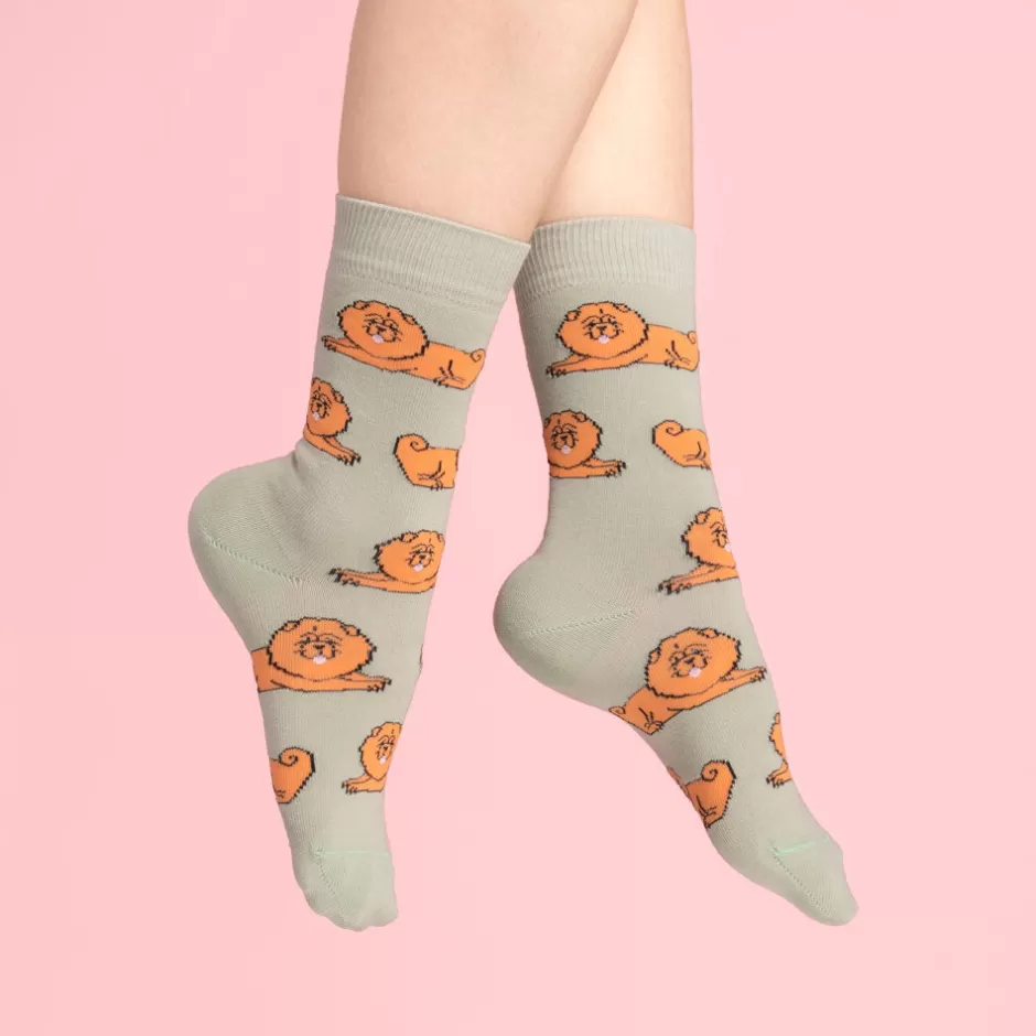 Coucou Suzette Chaussettes Chow chow^ Chaussettes Coton