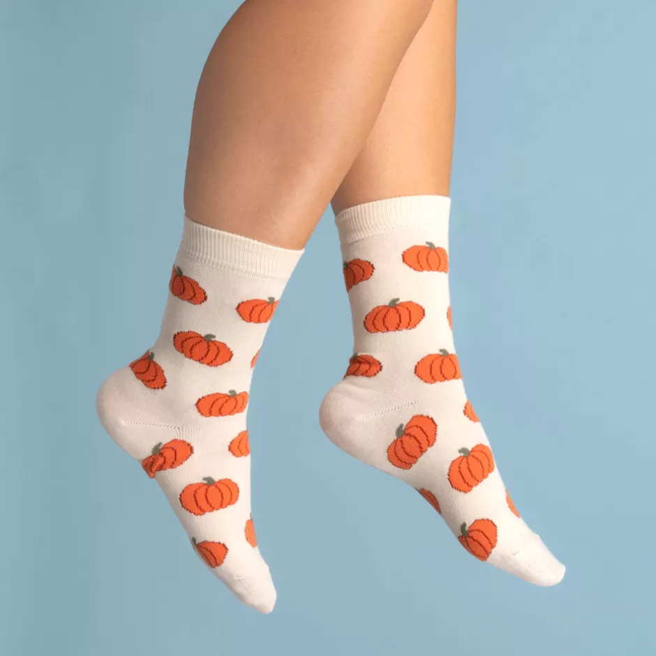 Coucou Suzette Chaussettes Citrouille^ Chaussettes Coton