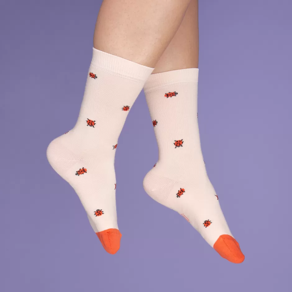 Coucou Suzette Chaussettes Coccinelle^ Chaussettes Coton