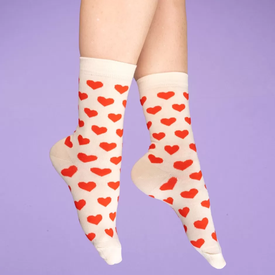 Coucou Suzette Chaussettes Coeur^ Chaussettes Coton