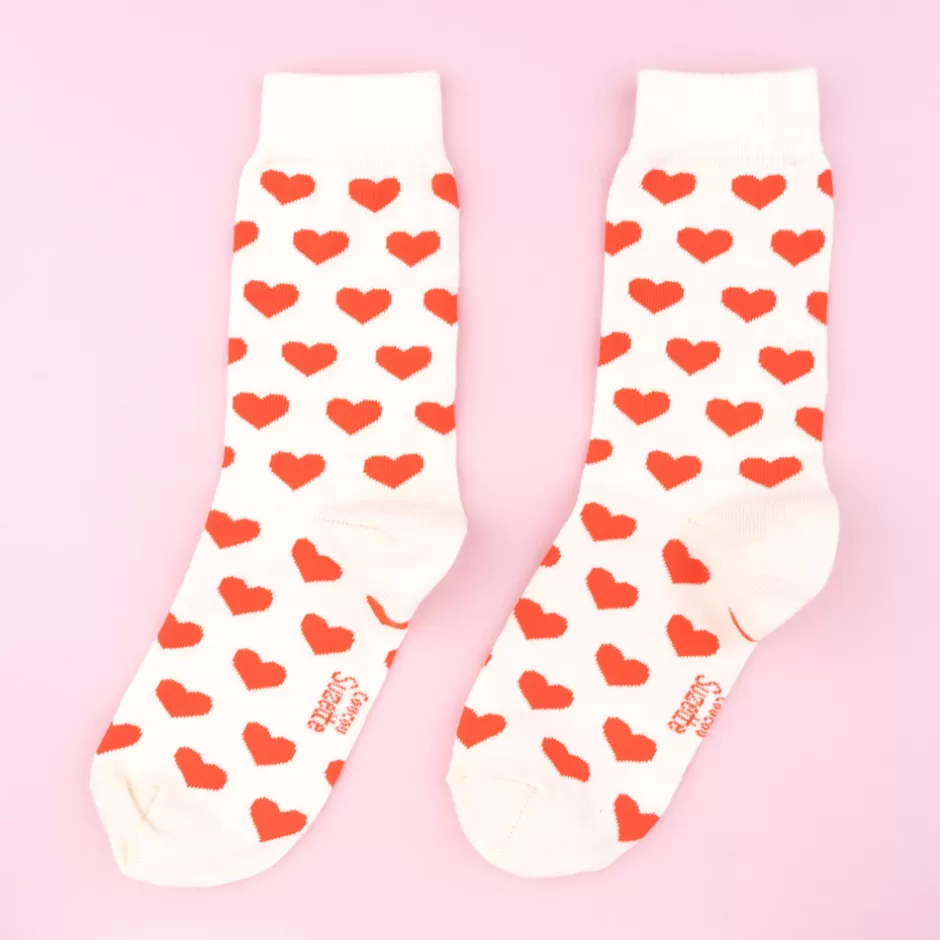 Coucou Suzette Chaussettes Coeur^ Chaussettes Coton