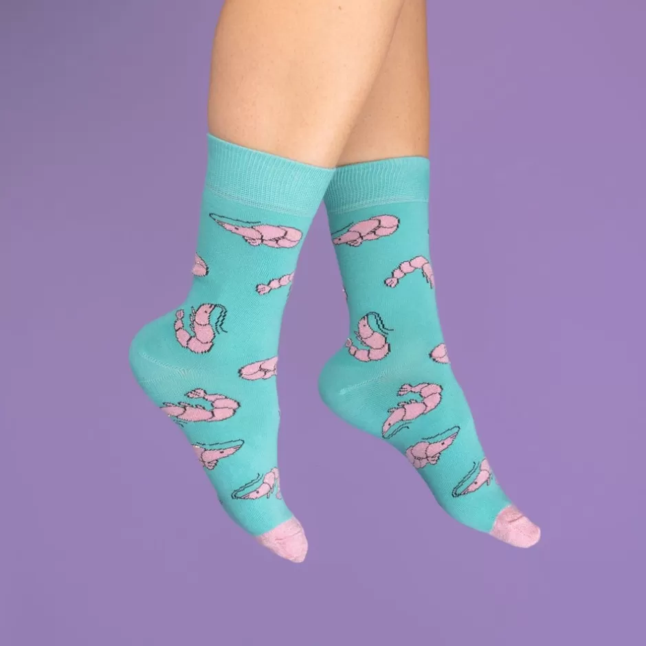 Coucou Suzette Chaussettes Crevette^ Chaussettes Coton