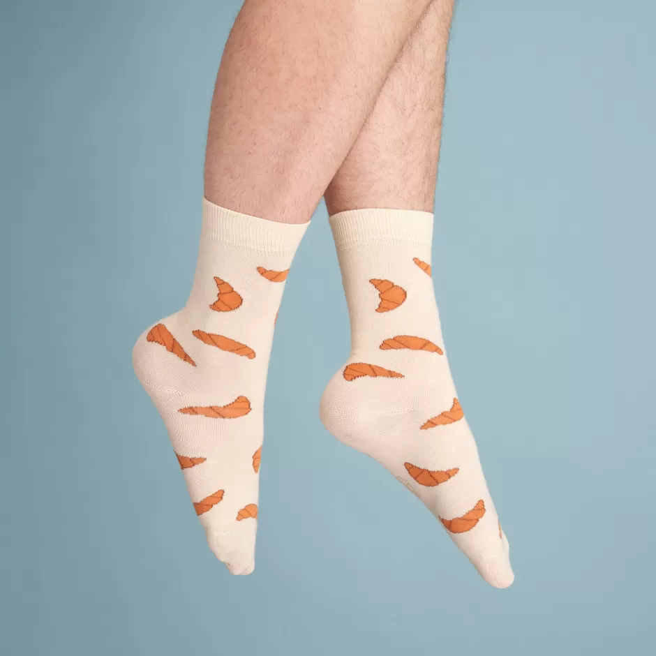 Coucou Suzette Chaussettes Croissant^ Chaussettes Coton