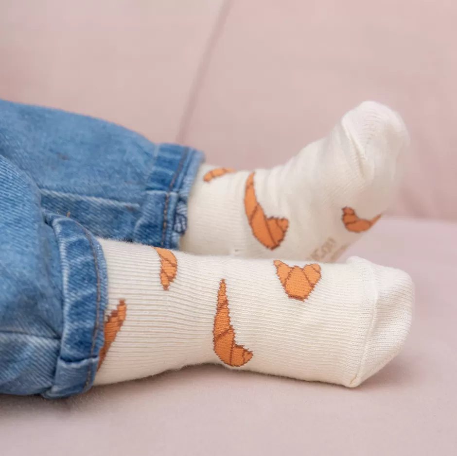 Coucou Suzette Chaussettes Croissant - Enfant^Enfant Chaussettes Enfants