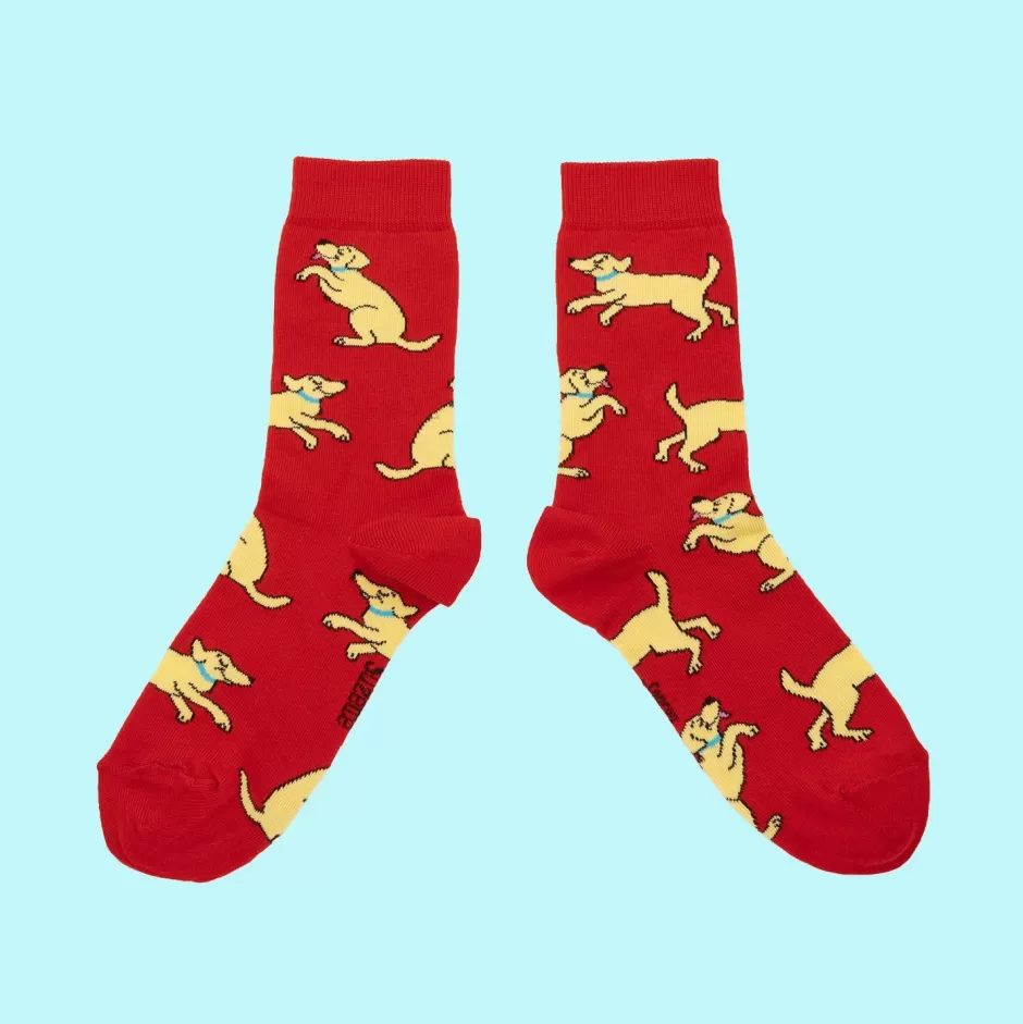 Coucou Suzette Chaussettes Golden Retriever^ Chaussettes Coton