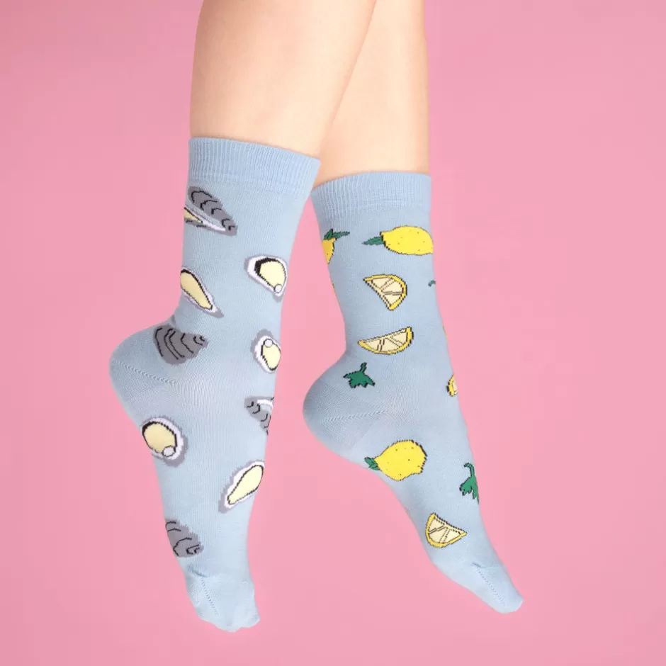 Coucou Suzette Chaussettes Huître & Citron^ Chaussettes Coton