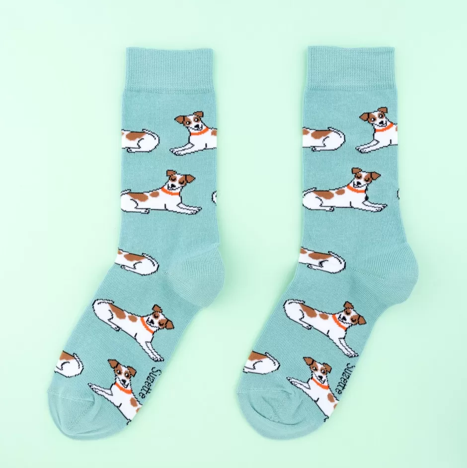 Coucou Suzette Chaussettes Jack Russel^ Chaussettes Coton