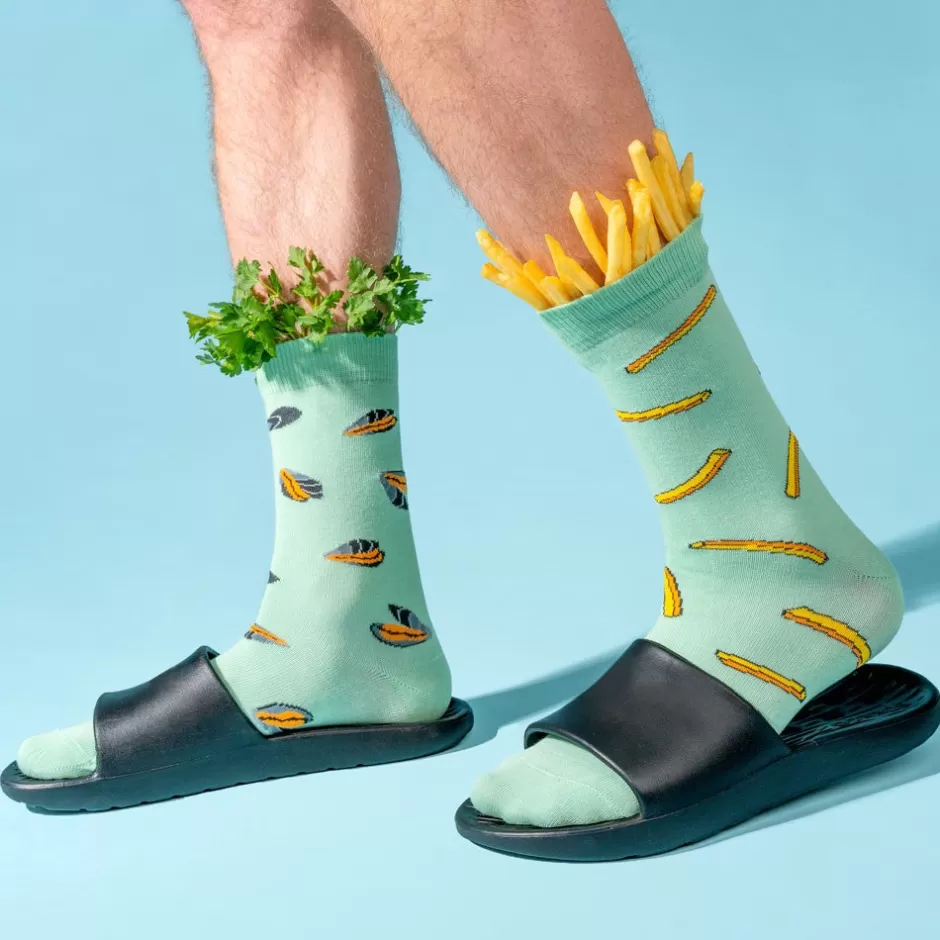 Coucou Suzette Chaussettes Moules Frites^ Chaussettes Coton