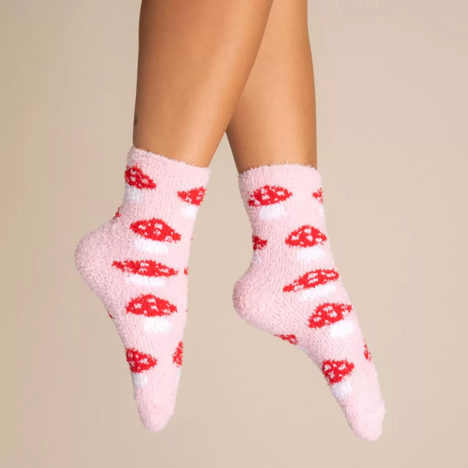 Coucou Suzette Chaussettes Moumoute Champignon^ Chaussons Et Chaussettes Moumoute | Chaussettes Coton