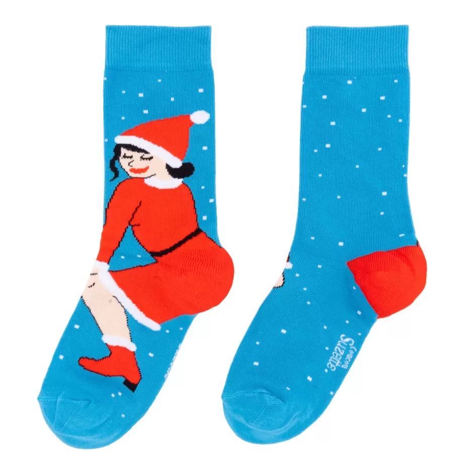 Coucou Suzette Chaussettes Mère Noël^ Chaussettes Coton