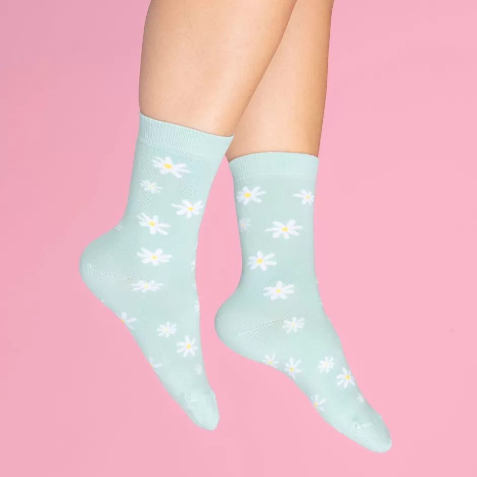 Coucou Suzette Chaussettes Pâquerette^ Chaussettes Coton