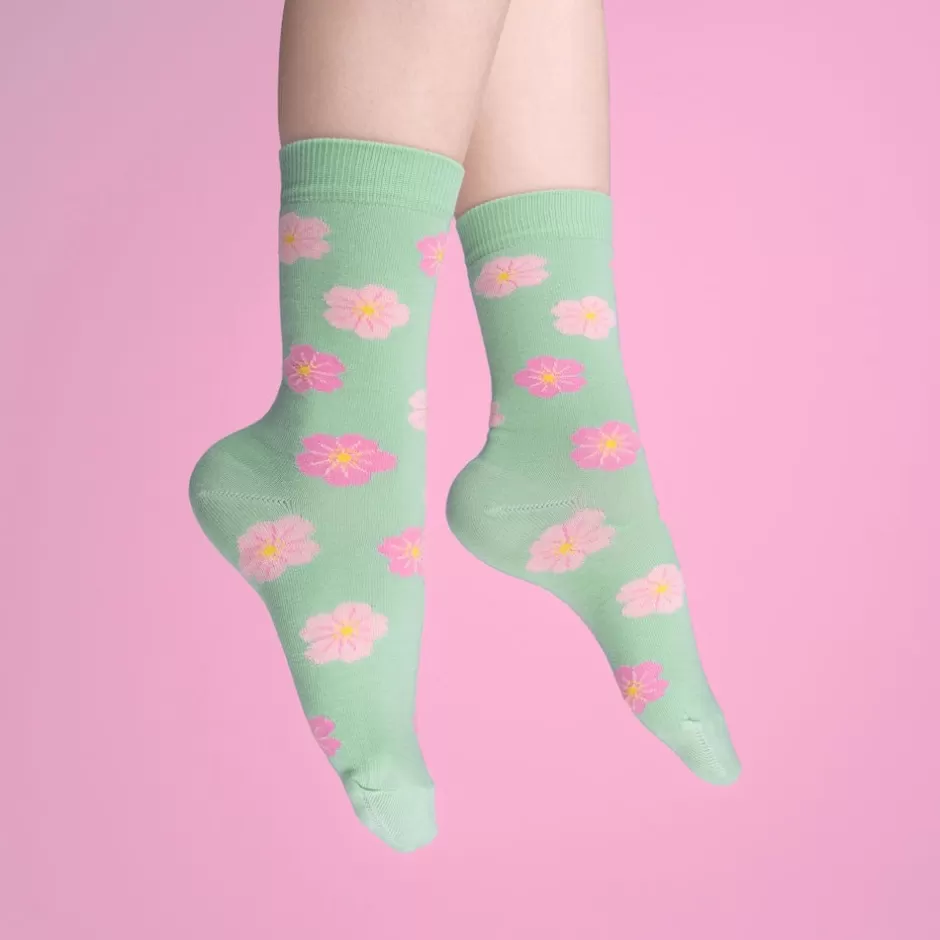 Coucou Suzette Chaussettes Sakura^ Chaussettes Coton