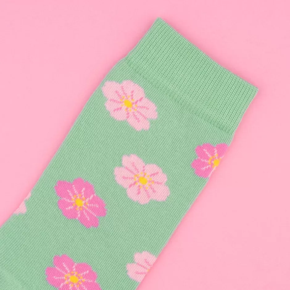 Coucou Suzette Chaussettes Sakura^ Chaussettes Coton