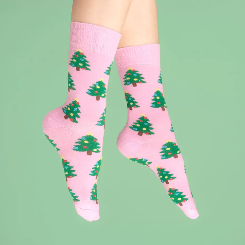 Coucou Suzette Chaussettes Sapin de Noël^ Chaussettes Coton