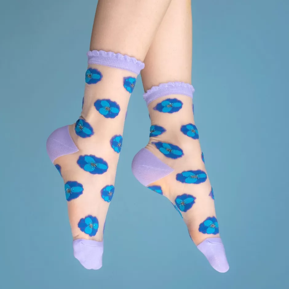 Coucou Suzette Chaussettes transparentes Anémone^ Chaussettes Transparentes