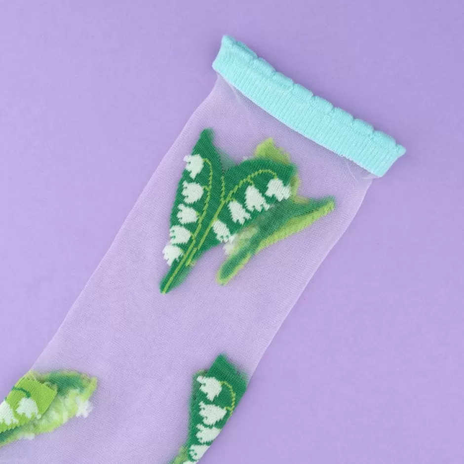 Coucou Suzette Chaussettes transparentes Muguet^ Chaussettes Transparentes