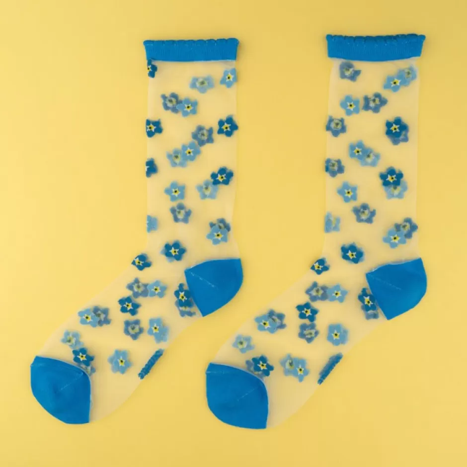 Coucou Suzette Chaussettes transparentes Myosotis^ Chaussettes Transparentes