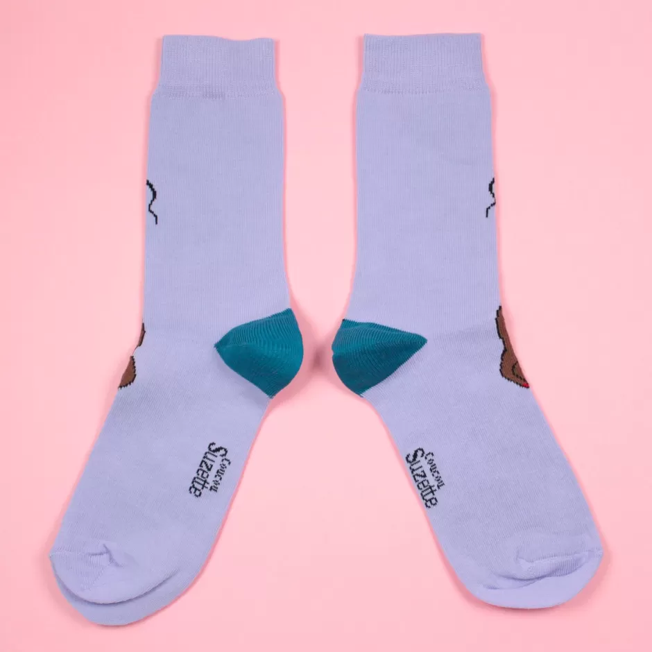 Coucou Suzette Chaussettes Twerk - Noir^ Chaussettes Coton