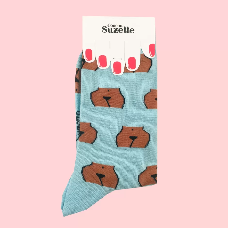 Coucou Suzette Chaussettes Zezette - Noir^ Chaussettes Coton