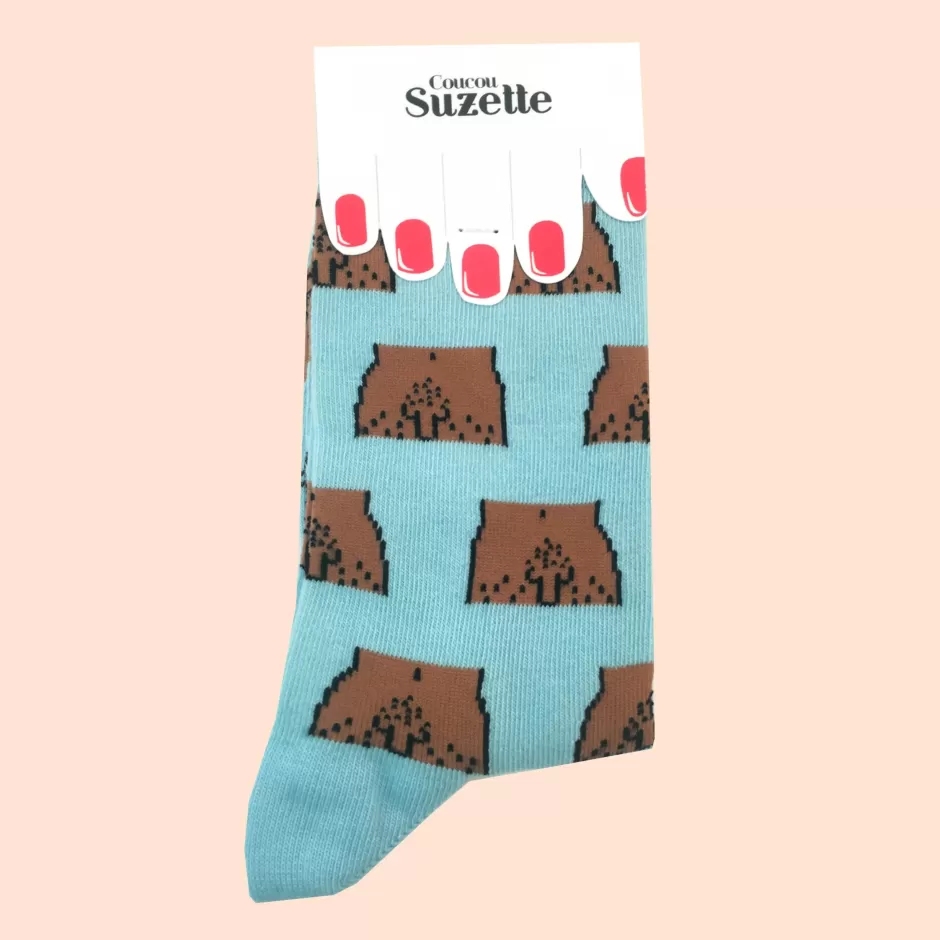 Coucou Suzette Chaussettes Zizi - Noir^ Chaussettes Coton