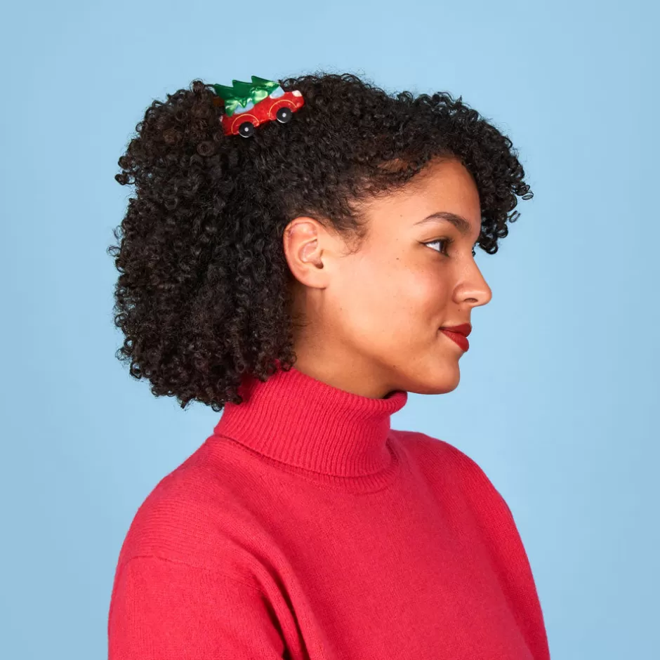 Coucou Suzette Pince à cheveux Voiture sapin^ Pinces À Cheveux