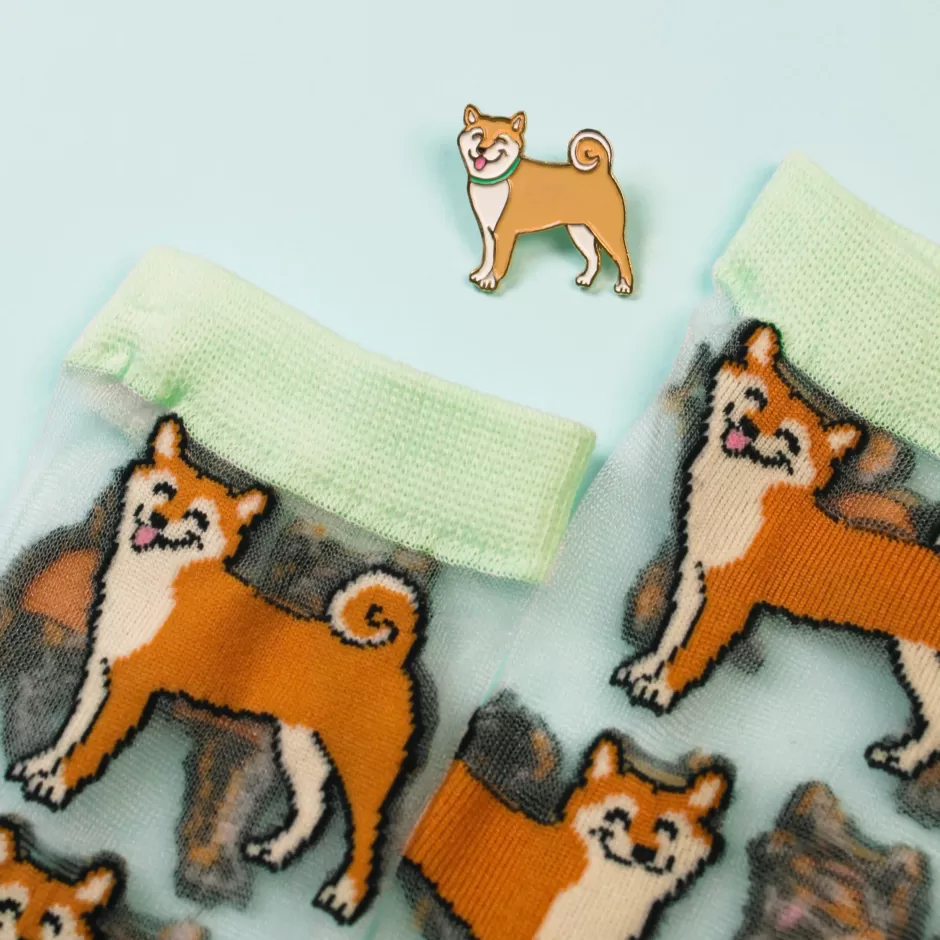 Coucou Suzette Pin's Shiba^ Pin's