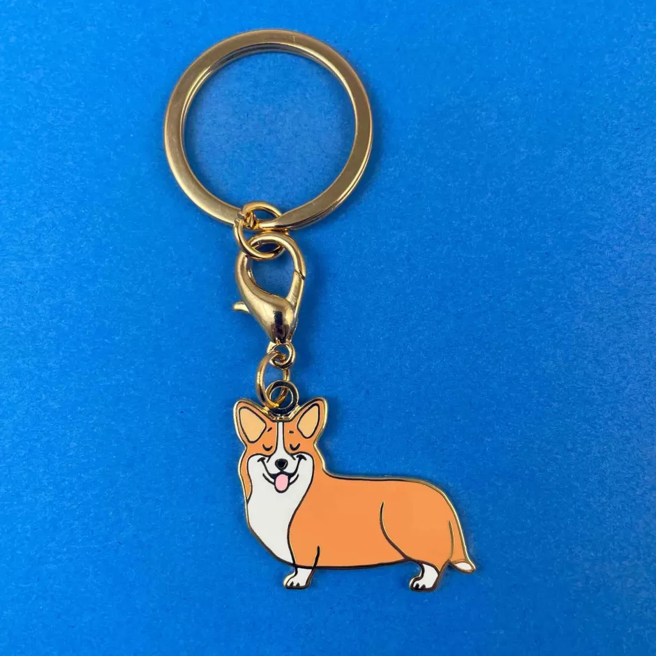 Coucou Suzette Porte-clé - Médaille Corgi^ Porte-clés